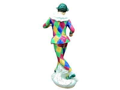 Lot 1043 - Royal Doulton figure - Harlequin HN2737, modelled by Douglas Tootle Under the Direction of Eric Griffiths, Head of Ceramic Sculpture