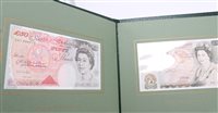 Lot 133 - Banknotes - G.B. Elizabeth II limited edition...