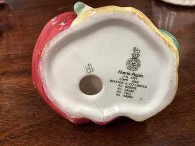 Lot 1203 - Fourteen Royal Doulton figures - Sweet & Twenty HN1569, Tinkle Bell, The Little Bridesmaid, Goody Two Shoes HN2037, Home Again HN2167, Mother's Help HN2151, Amanda HN2996, Rose HN2123, Valerie HN21...