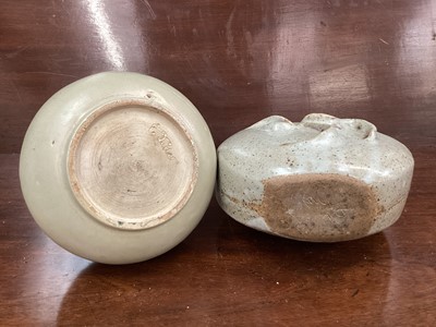 Lot 127 - Bourne Denby jug together with five pieces of studio pottery