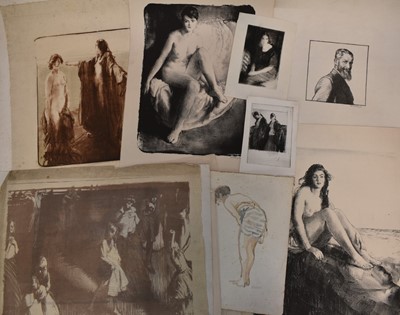 Lot 1298 - *Gerald Spencer Pryse group of lithographs and prints on paper, mostly portraits, seven signed