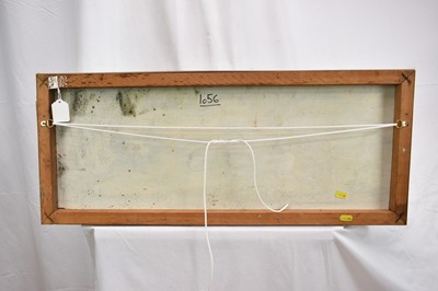 Lot 980 - *Robert Sadler (1909-2001) Abstract, 1962, acrylic on board, signed, 31.5 x 76cm, framed