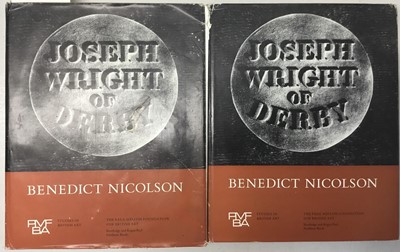 Lot 1375 - Books - two volumes, Joseph Wright of Derby, Benedict Nicolson, published 1968