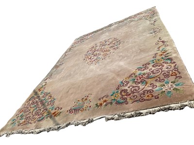 Lot 1586 - Very large Chinese wash carpet