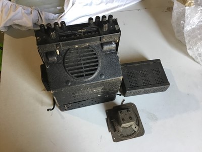 Lot 632 - Bentley MK VI Radiomobile car radio with amplifier and speaker