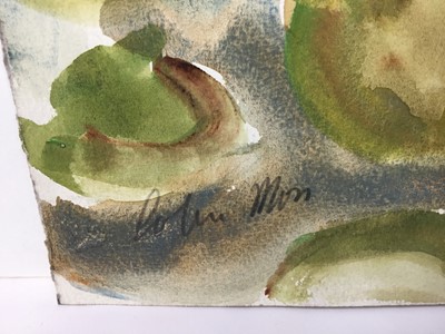 Lot 25 - Colin Moss (1914-2005) watercolour, vase of flowers, 55 x 38cm, together with two others by the same hand. (3)