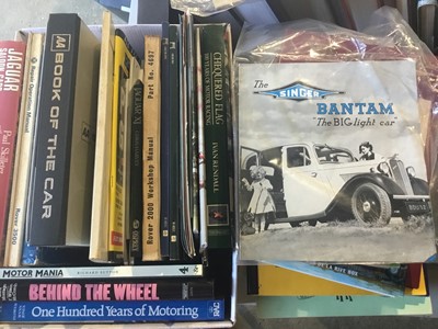 Lot 545 - Books, collection motoring books including Aston Martin, Rolls-Royce etc