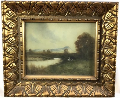 Lot 186 - Hans Hansen (1853-1947) watercolour, landscape