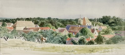 Lot 93 - David Hill (1914-1977), collection of landscape studies in watercolour and other media. (11)