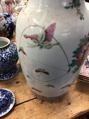 Lot 19 - Group of 18th century and later Chinese and Japanese porcelain and enamel ware