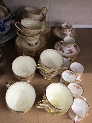 Lot 80 - Hammersley porcelain coffee set retailed by T Goode & Co. A New Chelsea porcelain teaset and other decorative china