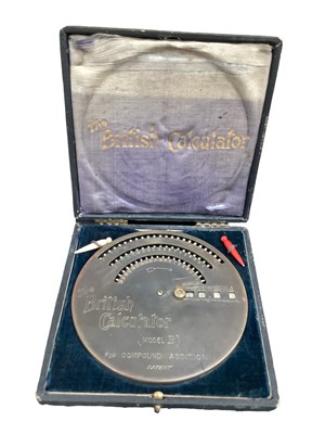 Lot 109 - The British Calculator (Model B) in original case