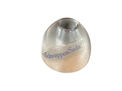 Lot 119 - Schweppes Soda advertising vesta globe