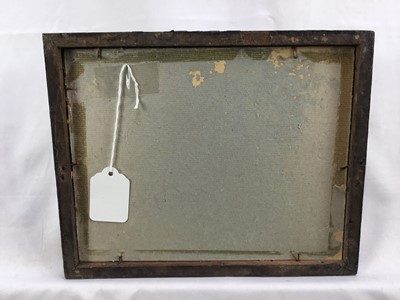 Lot 74 - Early 19th century British School. Pastel, mountainous landscape with lake. In oak frame. Overall including frame 20x25cm