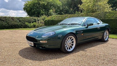 Lot 1048 - 1996 Aston Martin DB7 Coupe, 3.2, automatic, Reg. No. P530 MBM, finished in Buckingham green metallic, with green piped cream leather interior and green carpets