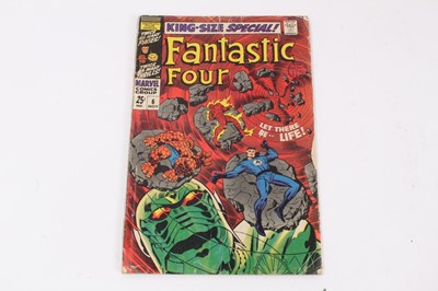 Lot 5 - Marvel Comics Fantastic Four king sized special #6 (1968). 1st apperance of Annihilus, priced 25 cents. (1)