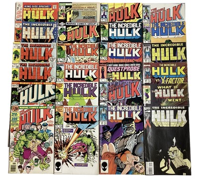 Lot 41 - Marvel Comics The Incredible Hulk (1970's - 1990's). Group of Incredible Hulk to include issue #118, 128, 200 and 393 the 30th anniversary special. English and American price varients. Approximatel...