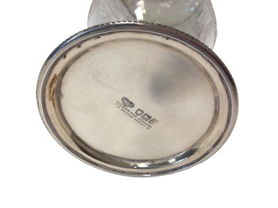 Lot 211 - Silver mounted Victorian claret jug