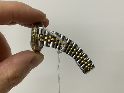Lot 556 - Ladies Rolex DateJust stainless steel wristwatch