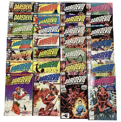 Lot 51 - Marvel Comics Daredevil (mostly 1980's and 1990's). To include issue 150 (1978) first appearance of Paladin, issue 181 (1982) Death of Elektra and many others. Approximately 60 comics.