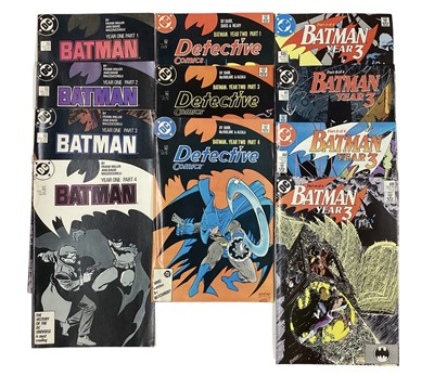 Lot 35 - DC Comics, Batman Year one part 1-4 by Frank Miller, Year two part 1, 3 and 4, Year three part 1-4