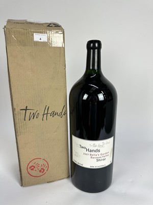 Lot 4 - Wine - 1 x Imperial (6 litres) Two Hands Bella's Garden Shiraz, Barossa Valley 2007