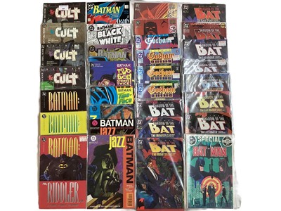 Lot 66 - Selection of DC Comics, Batman. Batman The Cult book 1-4, Batman: run Riddler book 1-3, Batman (1988) #426 a death in the family book one, Batman Gotham Nights 1-4, Batman Special (1984) #1, (1988)...