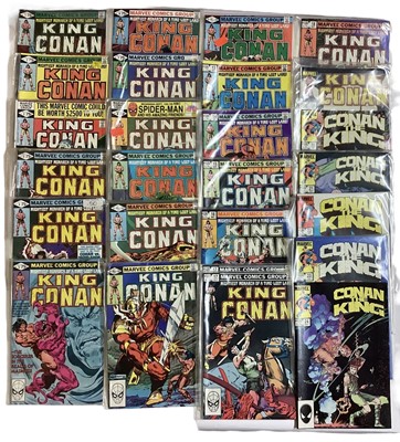 Lot 74 - Marvel Comics King Conan #1 (1980). A complete run from issue 1 - 55 (1980 - 1989). Together with a group of Conan the Barbarian  And Kull comics. Approximately 100 comics.