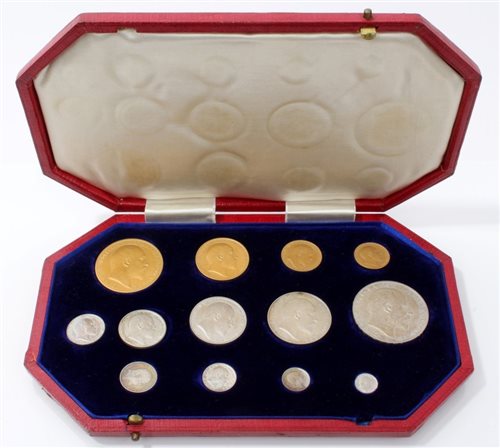Lot 2111 - G.B. Edward VII - 1902 Specimen Proof Set (N.B....
