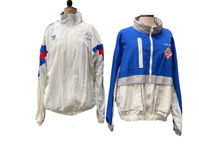 Lot 2137 - Tennis memorabilia - two jackets owned and worn by Stan Smith