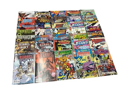 Lot 182 - Mixed group of DC Comics to include Batman, The Phantom, the new Titans, Azrael and many others. Approximately 60 comics.