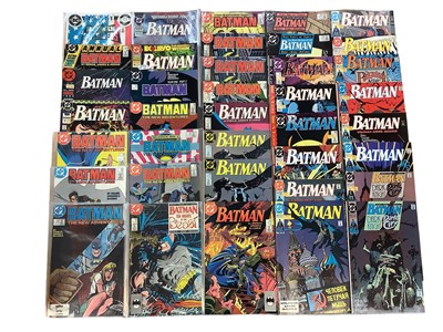 Lot 162 - DC Comics (1987-93) Batman. #405 #408-410 #414-416 #420 #421 #424 #425 #430-432 #434 #435 #440-499 together with a selection of annuals
