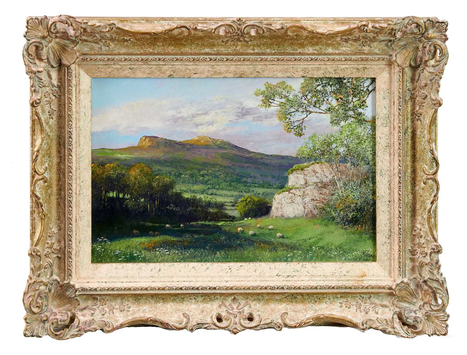 Lot 801 - *Clive Madgwick (1939-2005) oil on board - Derbyshire Peaks, signed, framed