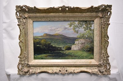 Lot 801 - *Clive Madgwick (1939-2005) oil on board - Derbyshire Peaks, signed, framed