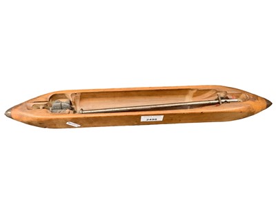 Lot 2498 - Wooden sewing shuttle