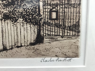 Lot 294 - Charles Bartlett etching- Fingringhoe Church, signed and numbered 22 of 50, unframed
