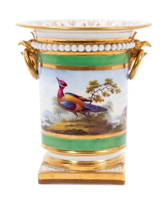 Lot 51 - A Flight, Barr and Barr Worcester spill vase, circa 1815-20