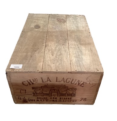 Lot 1086 - Case of Chateau la Laguna grand cru classe medoc 1976