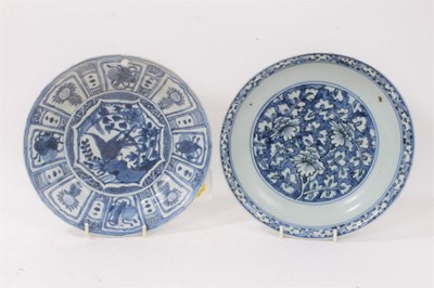 Lot 29 - Two Chinese Ming dishes from the Wanli shipwreck