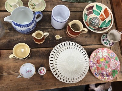 Lot 48 - Group of antique ceramics
