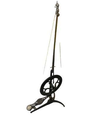 Lot 80 - Antique cast iron dental treadle
