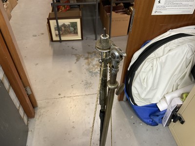 Lot 80 - Antique cast iron dental treadle
