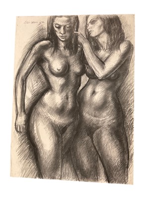 Lot 236 - *Colin Moss (1914-2005), mixed media, three life studies, each signed, each approximately 70 x 54cm
