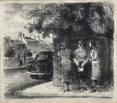 Lot 19 - Edward Ardizzone  (1900-1979) lithograph, edition 4 of 20, signed in pencil in glazed frame