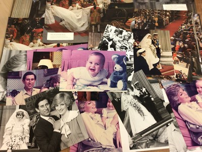 Lot 130 - Fine Collection of early 1980s photographs of Prince Charles and Princess Diana including the wedding and the couple with Prince William