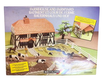 Lot 1867 - Britains Farmhouse & Farmyard, boxed No.4712