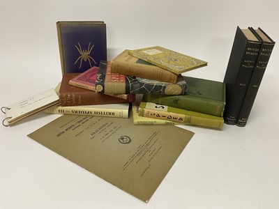 Lot 59 - Terrifying collection of books on spiders
