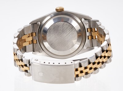 Lot 866 - Gentlemen's Rolex DateJust wristwatch reference 16233 with papers