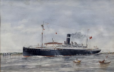 Lot 404 - Seven pictures, marine and riverscapes