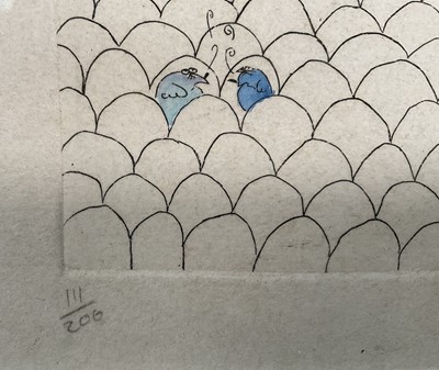 Lot 137 - K.Wilkinson (20th century): lithograph, Rehearsal, signed and numbered in pencil, 24x32cm